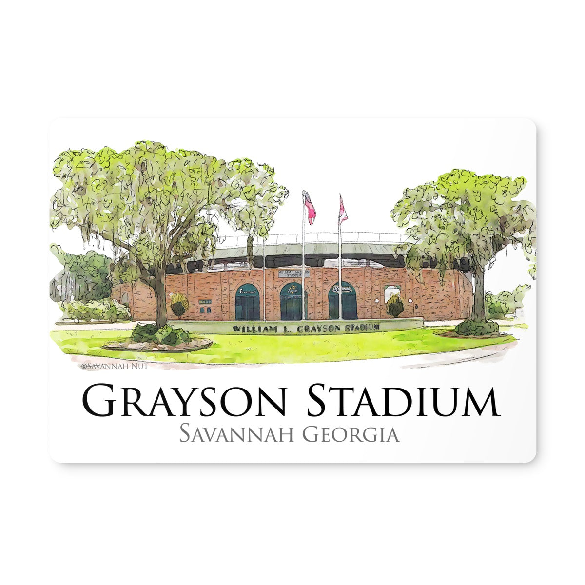 Grayson Stadium - Home of the Savannah Bananas Placemat