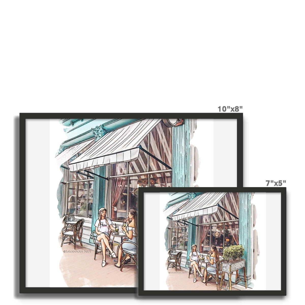 Paris Market Savannah Framed Photo Tile