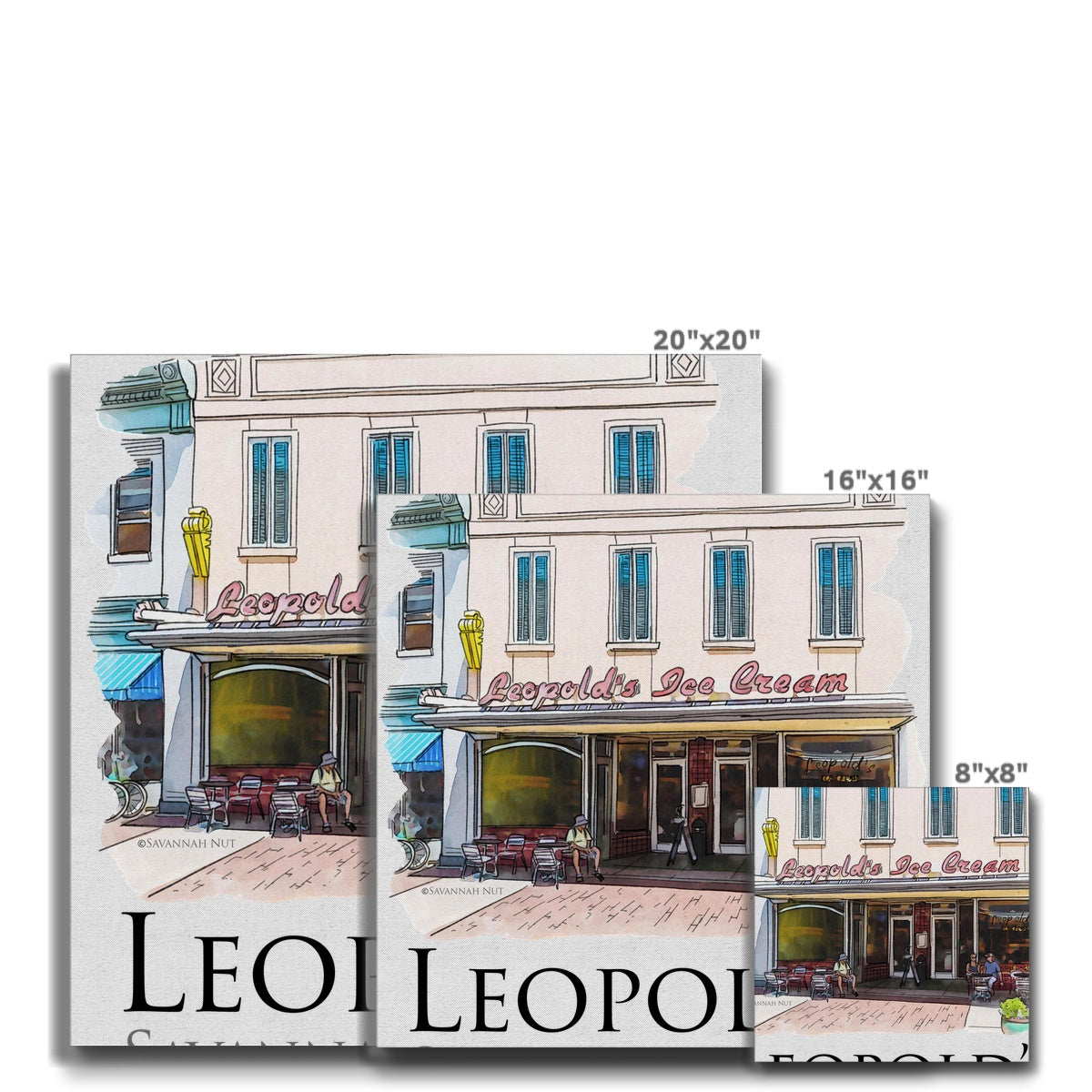 Leopold's Ice Cream Savannah Eco Canvas