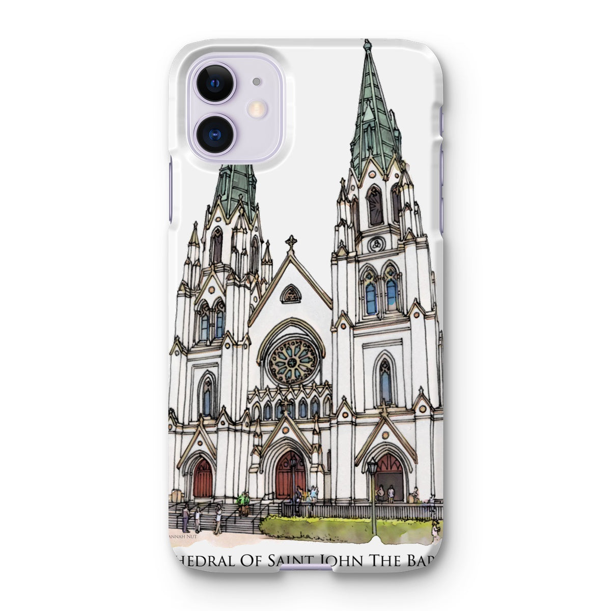 Cathedral of Saint John the Baptist Savannah Snap Phone Case