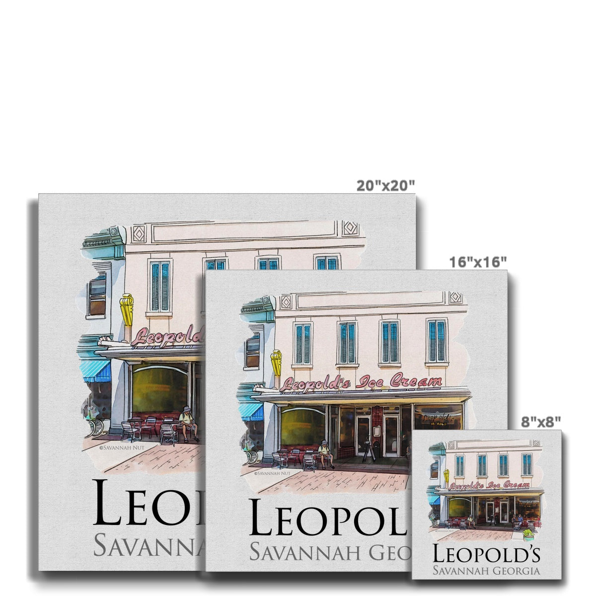 Leopold's Ice Cream Savannah Eco Canvas