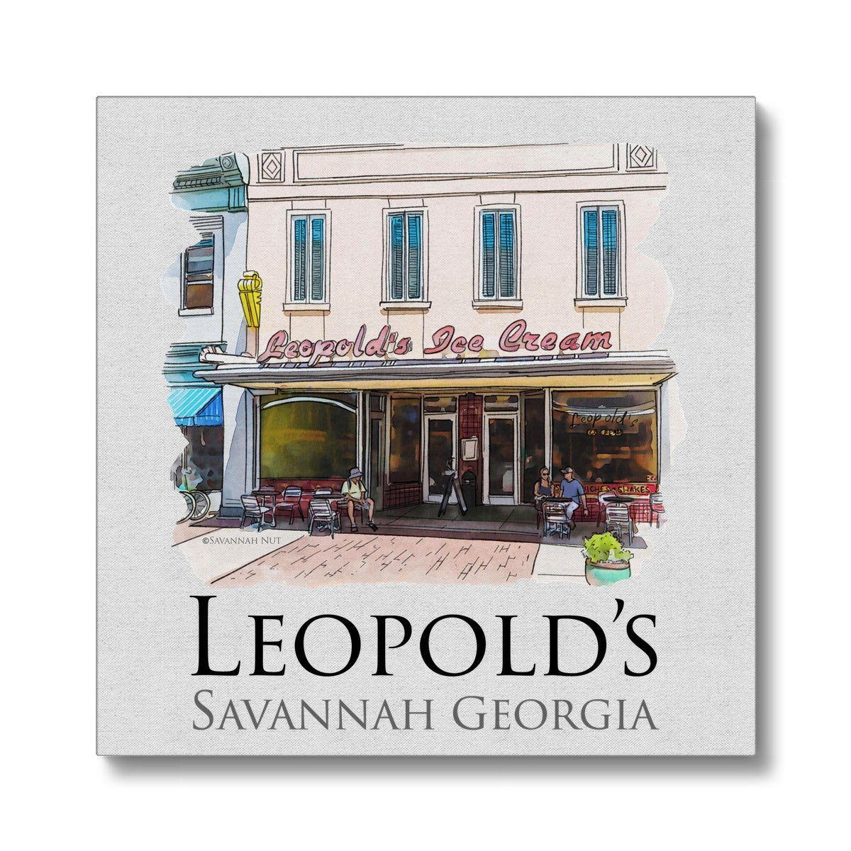 Leopold's Ice Cream Savannah Eco Canvas