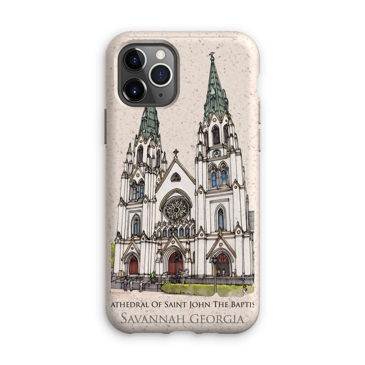 Cathedral of Saint John the Baptist Savannah Eco Phone Case