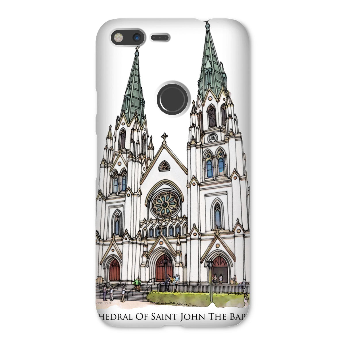 Cathedral of Saint John the Baptist Savannah Snap Phone Case