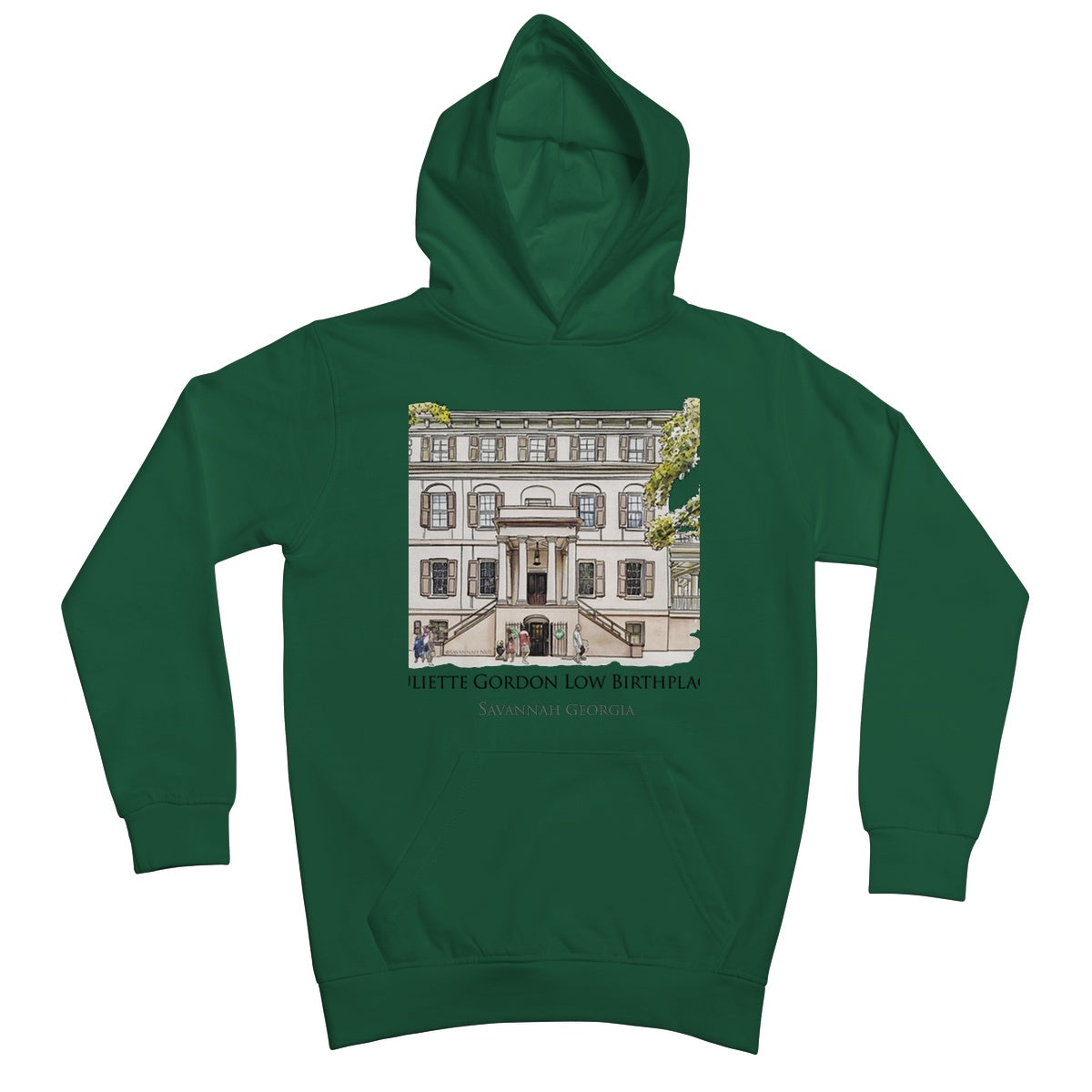 Juliette Gordon Low Birthplace Savannah Kids Hoodie