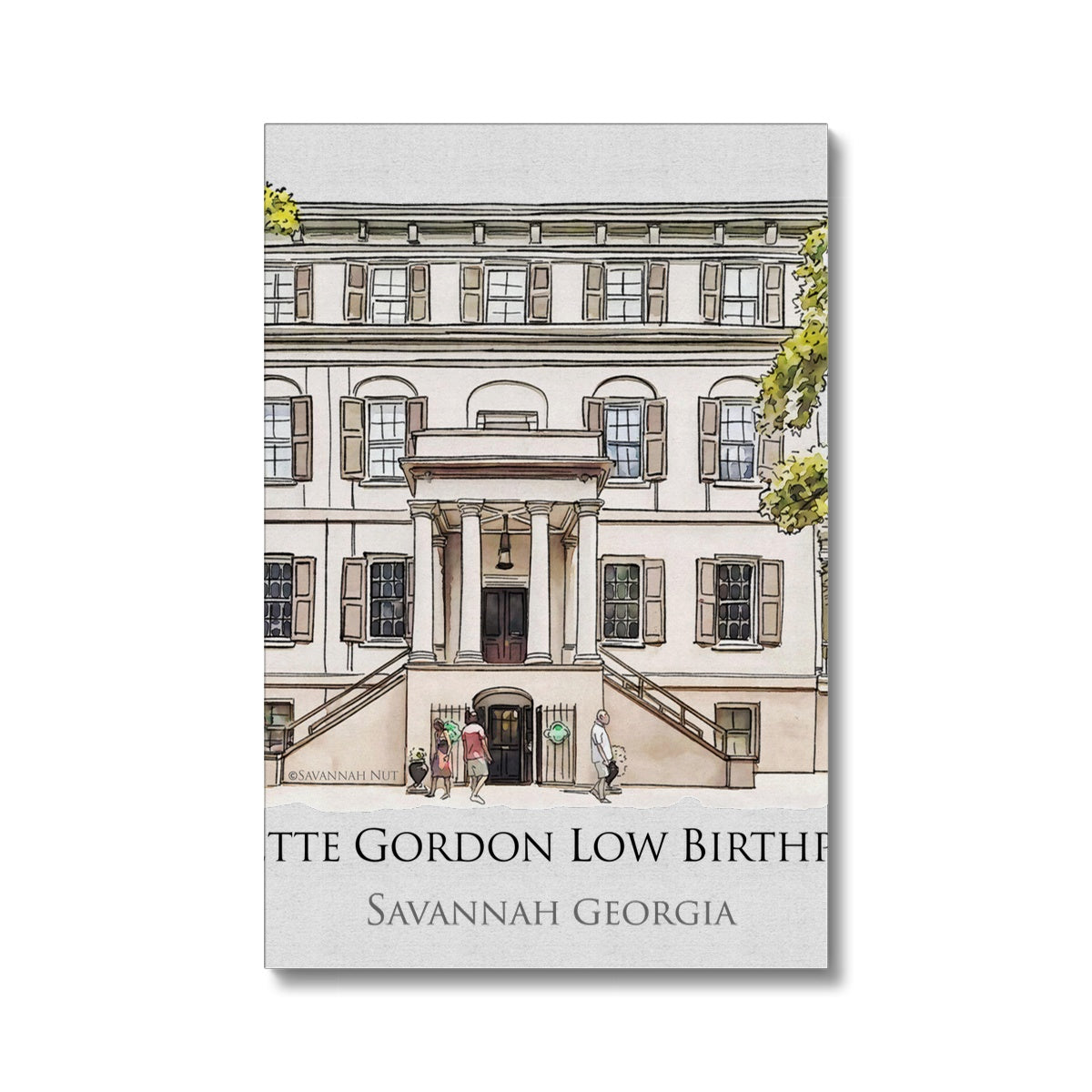 Juliette Gordon Low Birthplace Savannah Eco Canvas