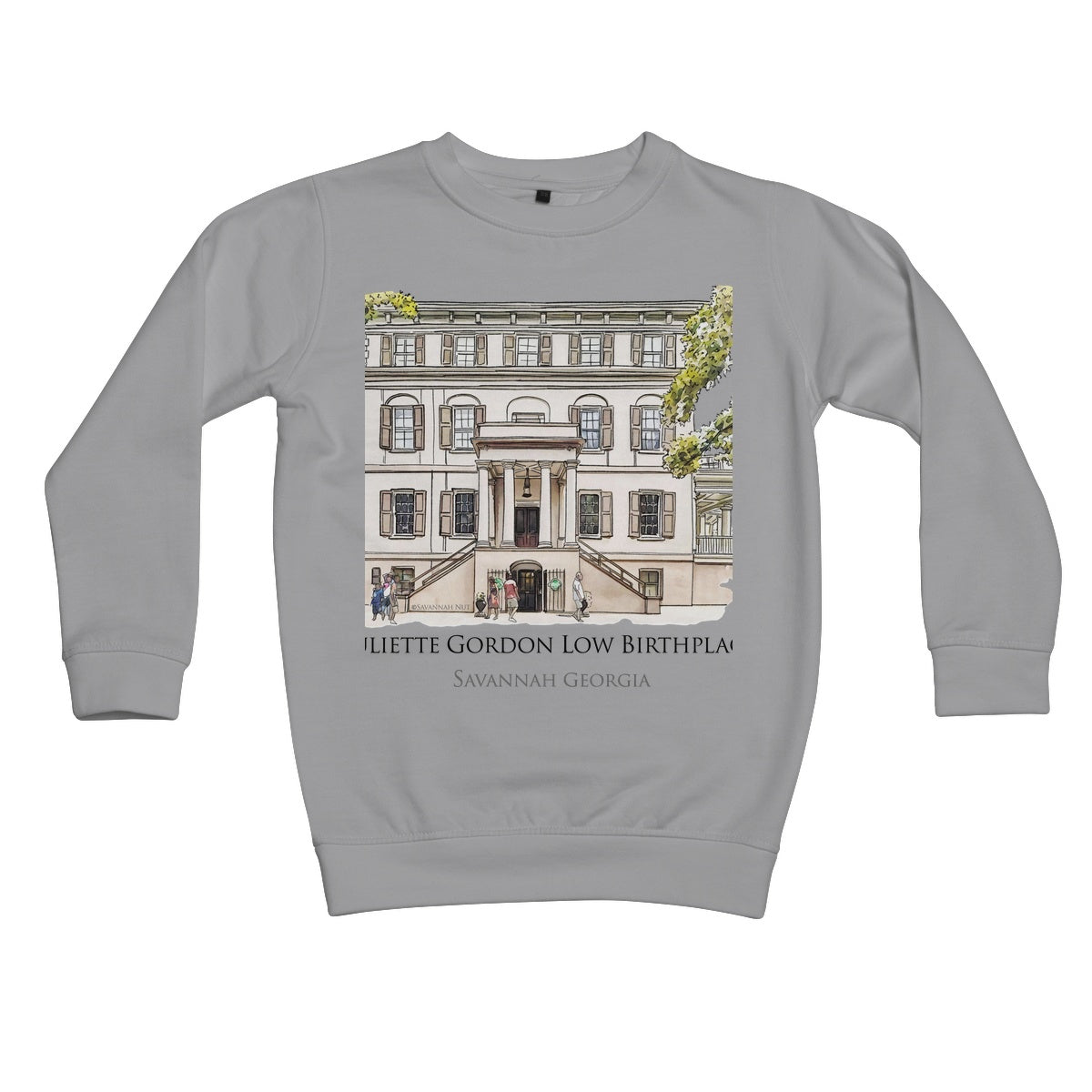 Juliette Gordon Low Birthplace Savannah Kids Sweatshirt