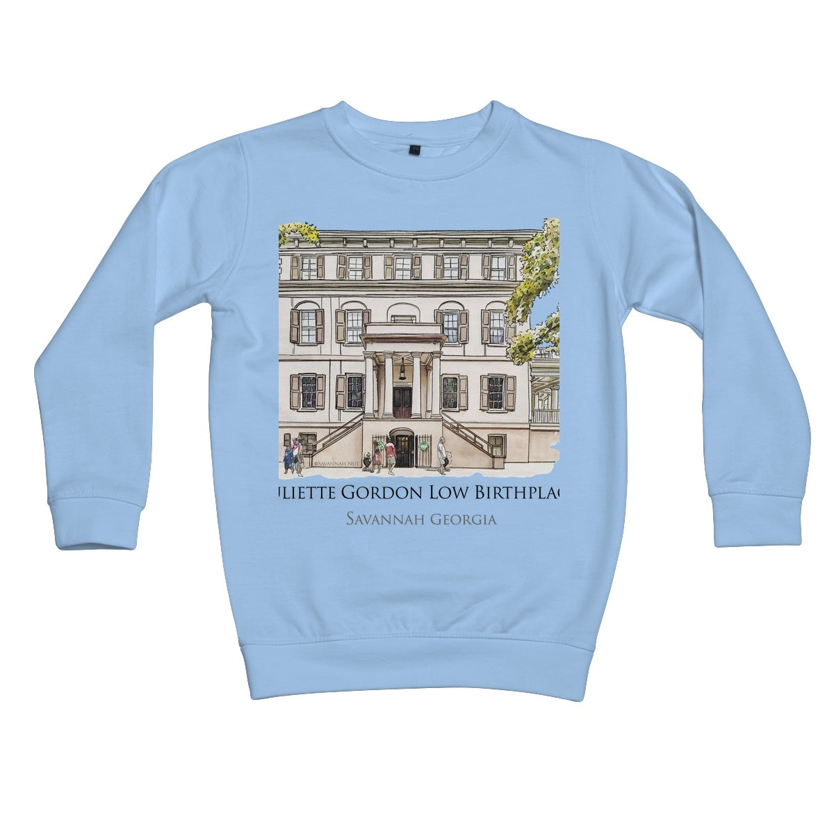 Juliette Gordon Low Birthplace Savannah Kids Sweatshirt