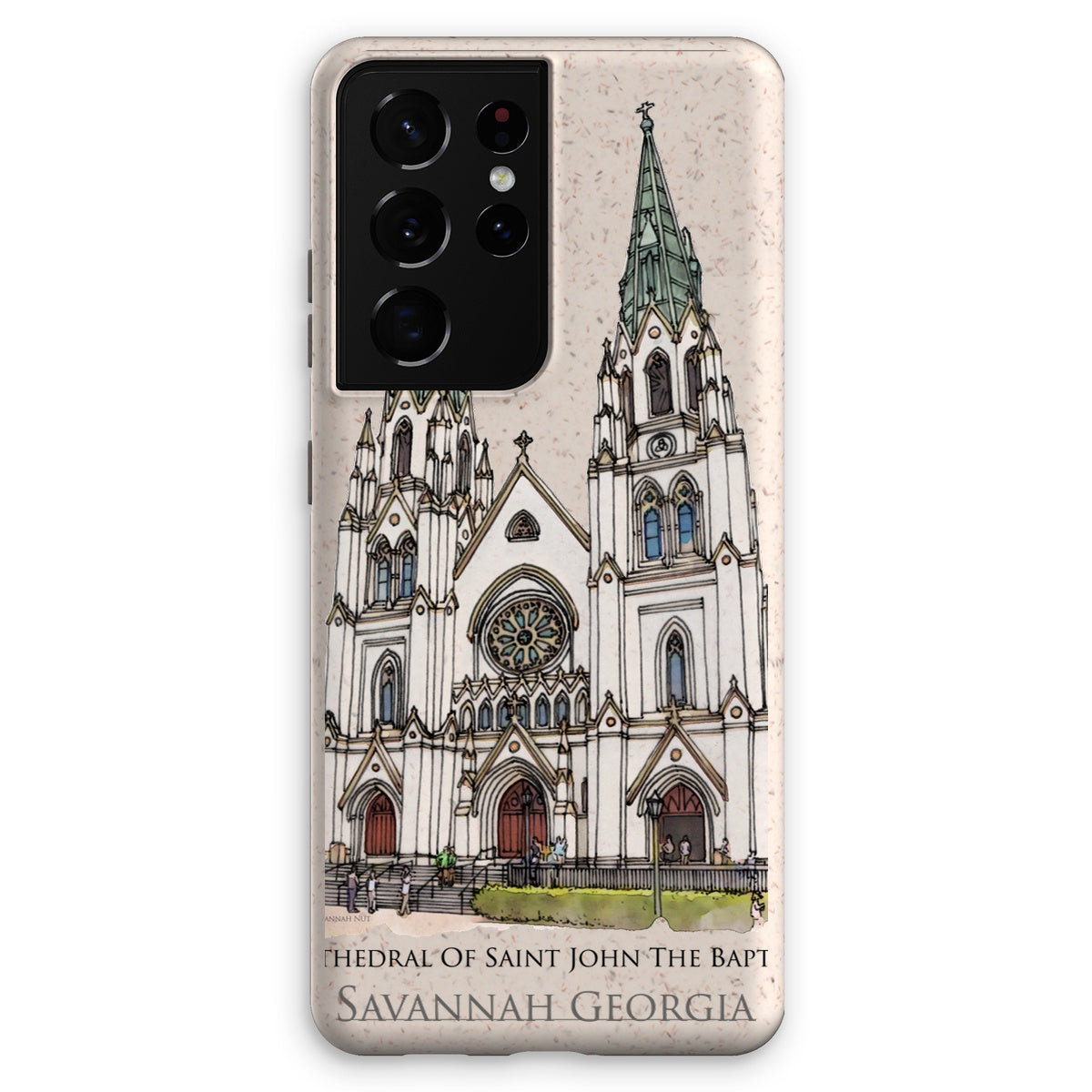 Cathedral of Saint John the Baptist Savannah Eco Phone Case