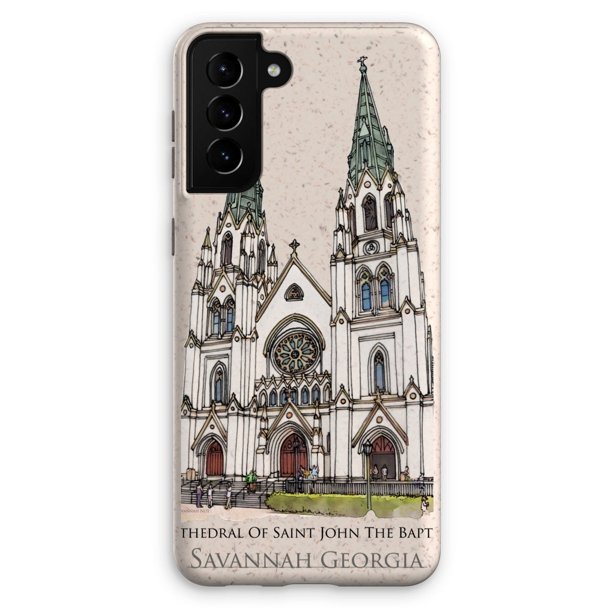 Cathedral of Saint John the Baptist Savannah Eco Phone Case