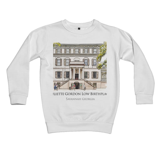 Juliette Gordon Low Birthplace Savannah Kids Sweatshirt