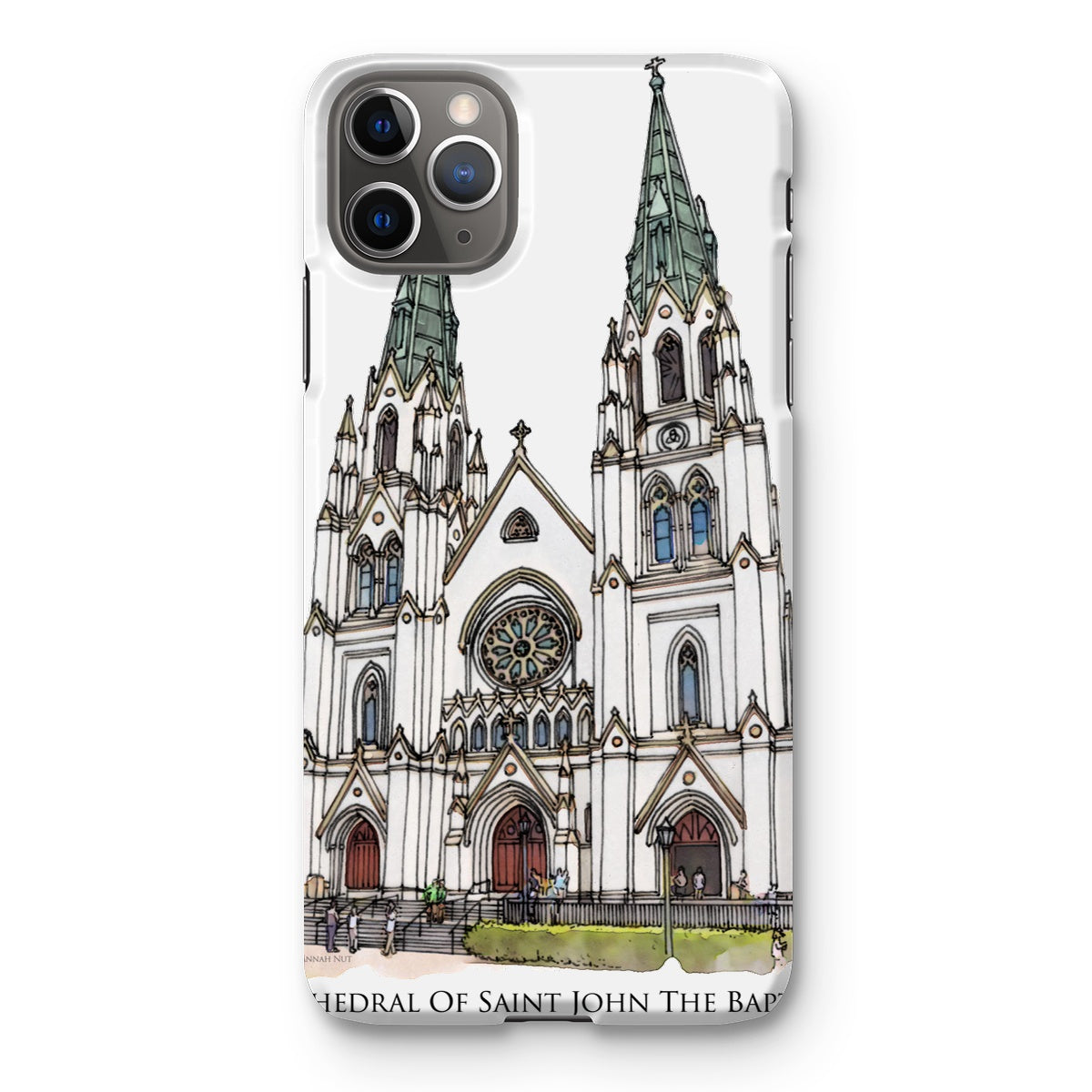 Cathedral of Saint John the Baptist Savannah Snap Phone Case