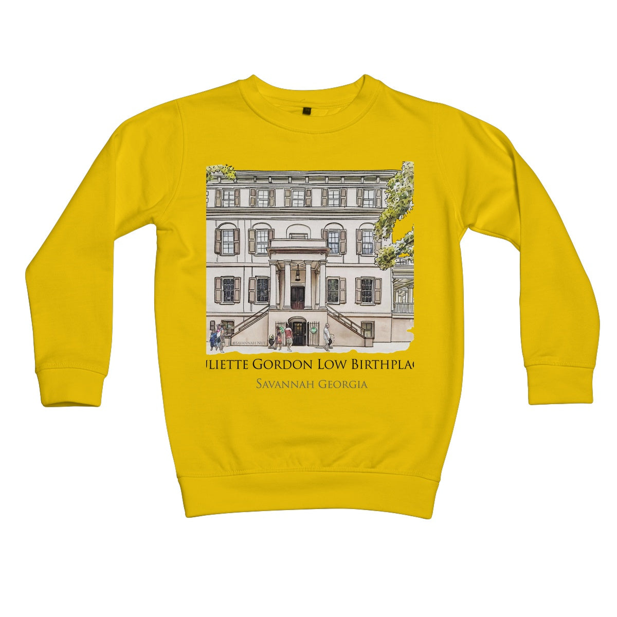 Juliette Gordon Low Birthplace Savannah Kids Sweatshirt