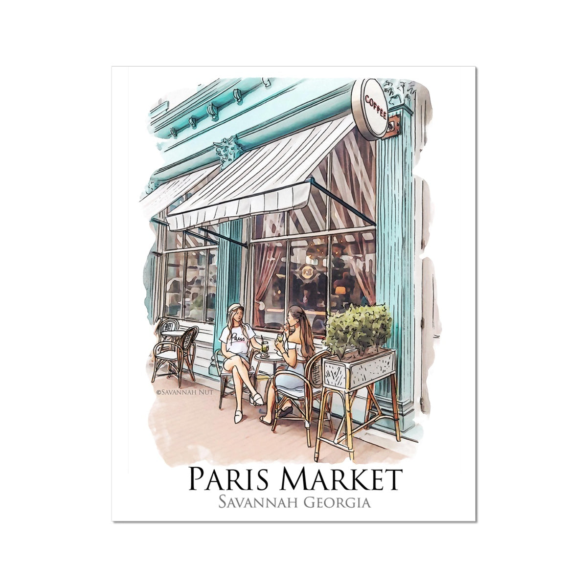 Paris Market Savannah C-Type Print