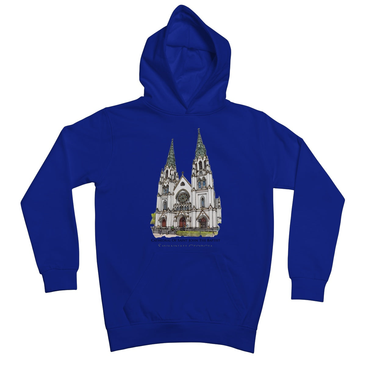 Cathedral of Saint John the Baptist Savannah Kids Hoodie