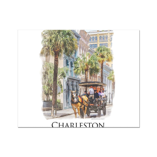 Charleston Carriage Tour C-Type Print