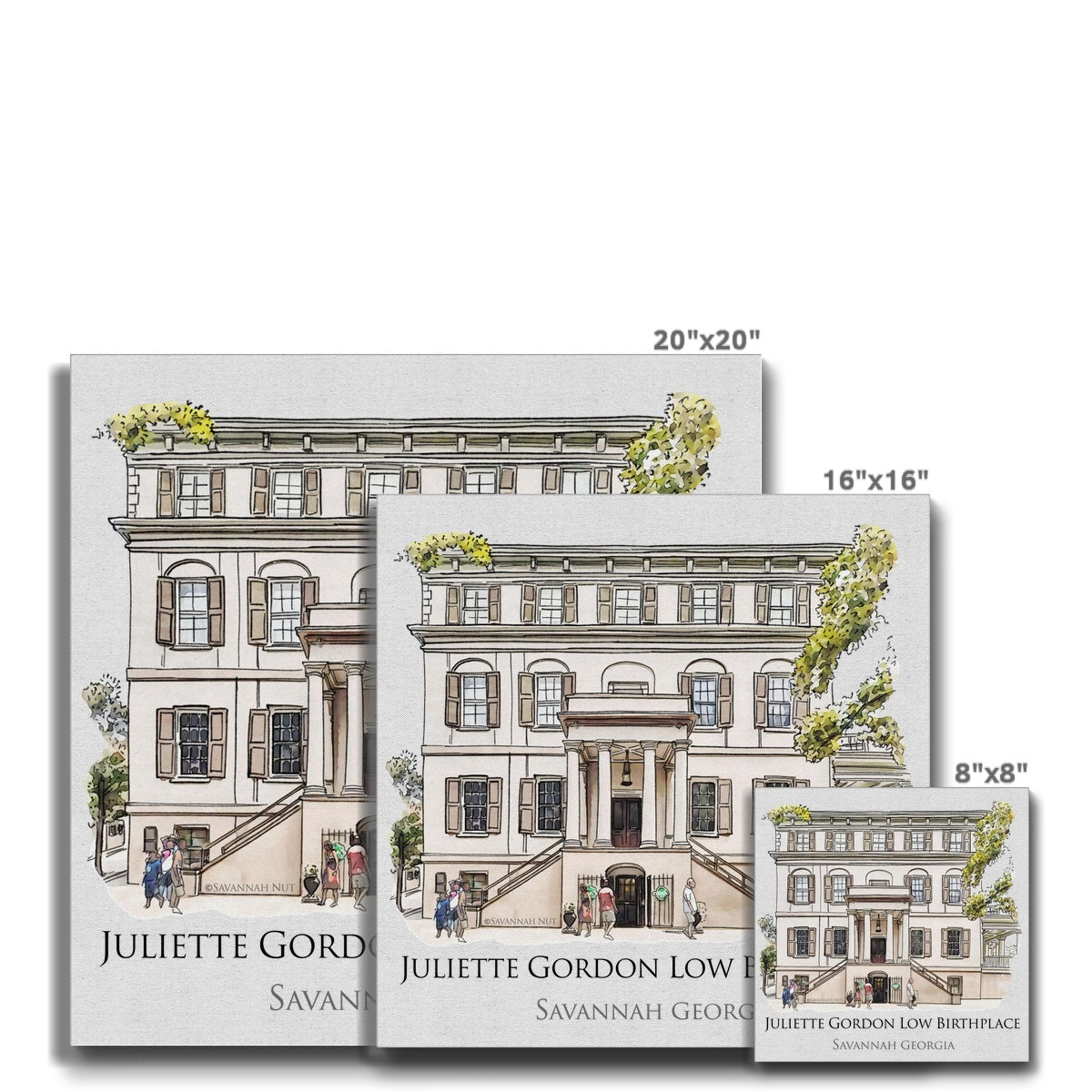 Juliette Gordon Low Birthplace Savannah Eco Canvas