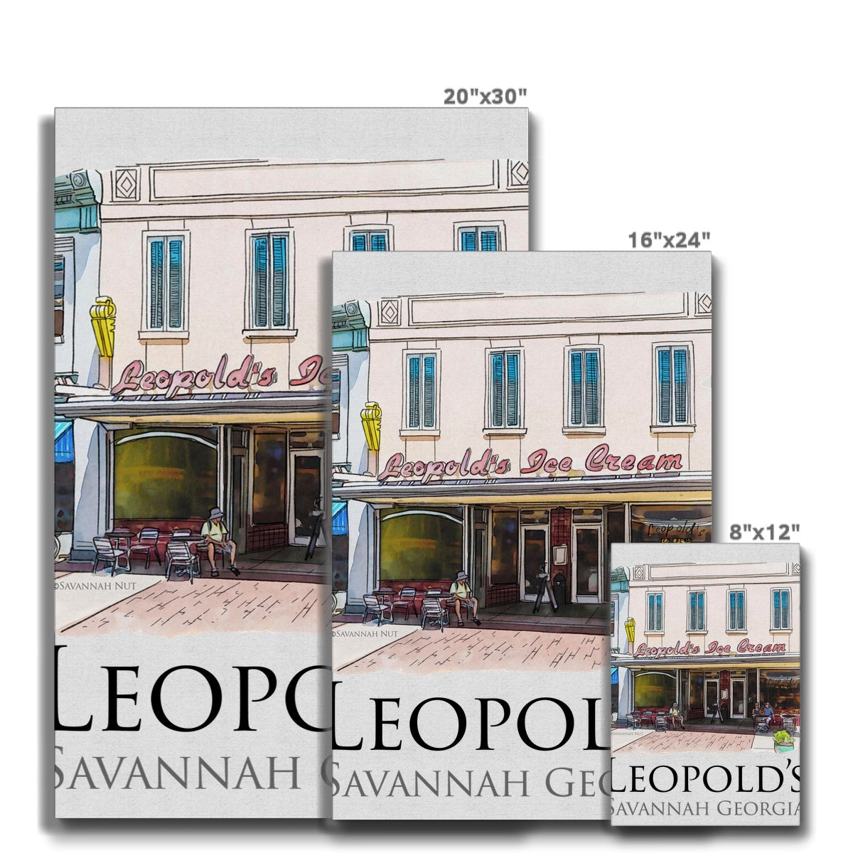 Leopold's Ice Cream Savannah Eco Canvas