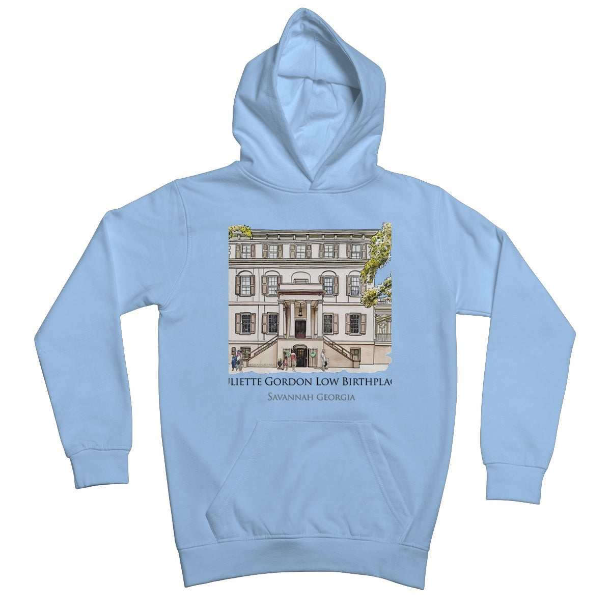 Juliette Gordon Low Birthplace Savannah Kids Hoodie