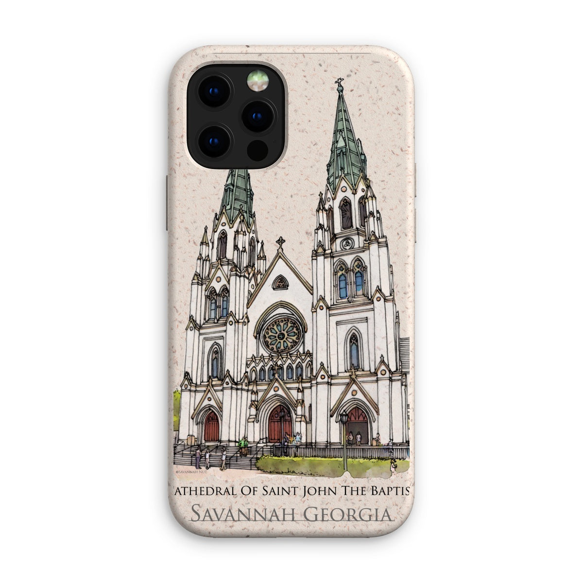 Cathedral of Saint John the Baptist Savannah Eco Phone Case