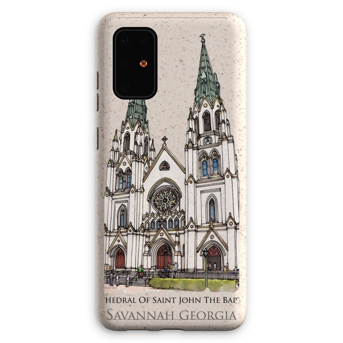 Cathedral of Saint John the Baptist Savannah Eco Phone Case