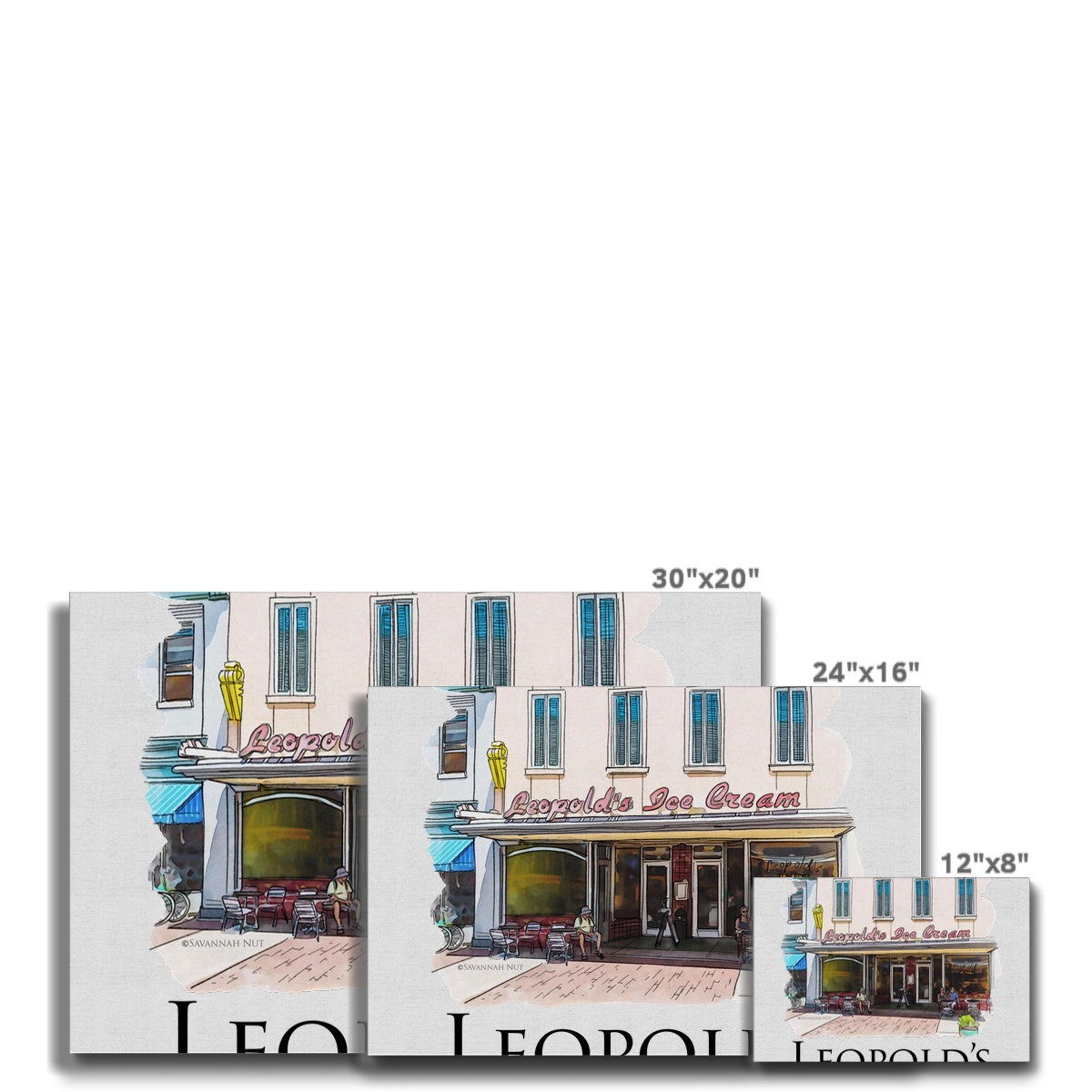 Leopold's Ice Cream Savannah Eco Canvas