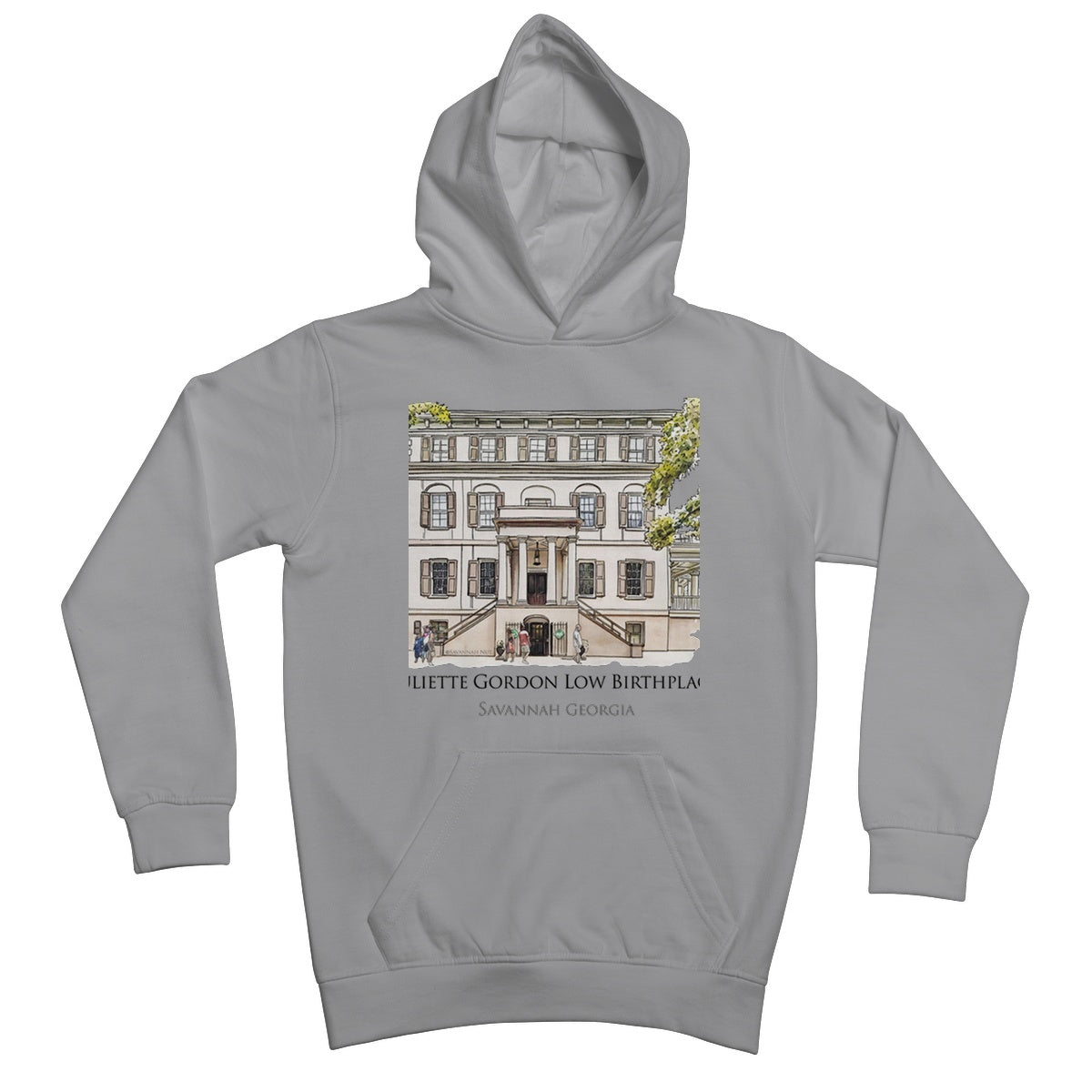 Juliette Gordon Low Birthplace Savannah Kids Hoodie