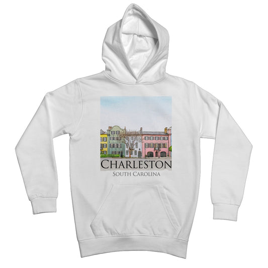 Charleston Rainbow Row Kids Hoodie