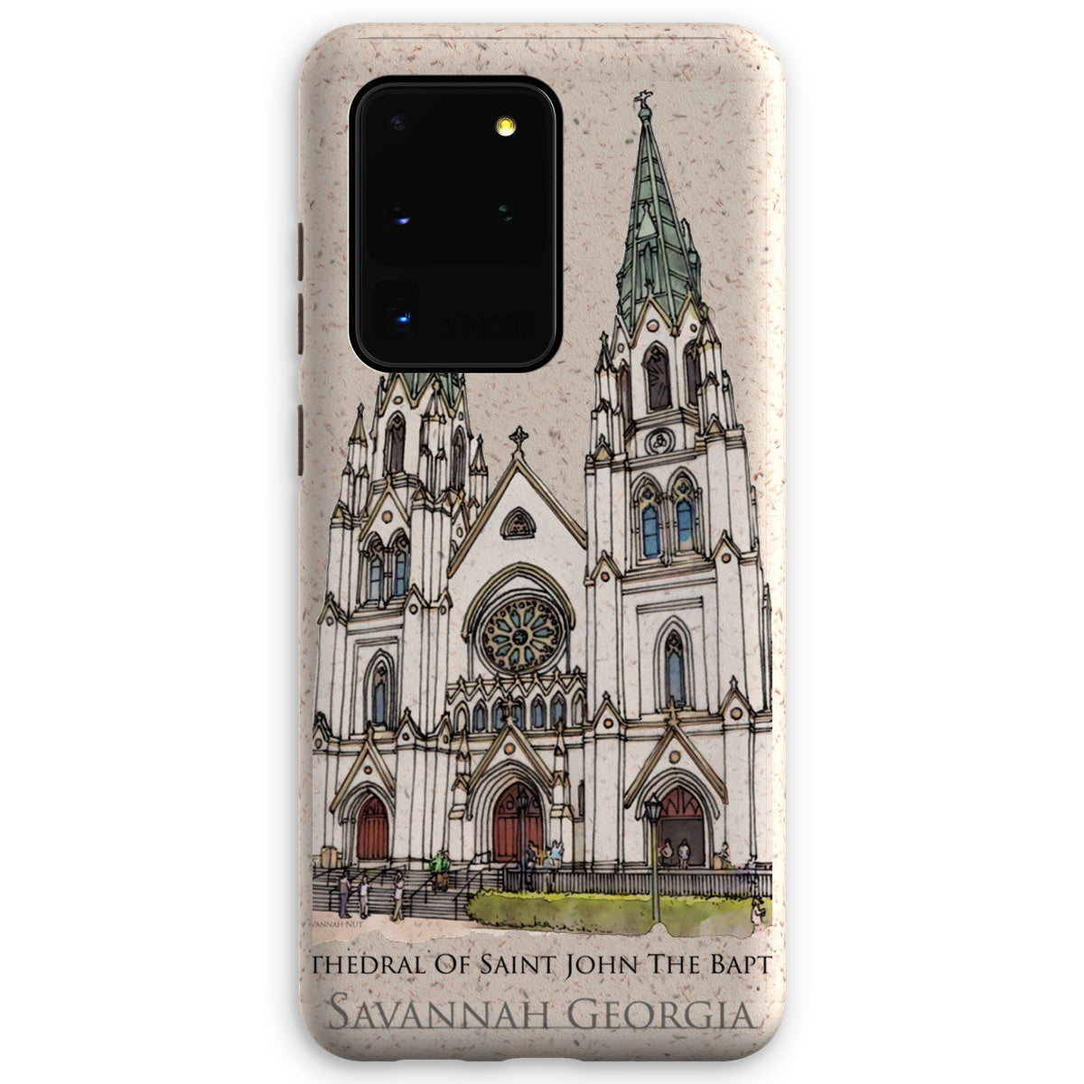 Cathedral of Saint John the Baptist Savannah Eco Phone Case