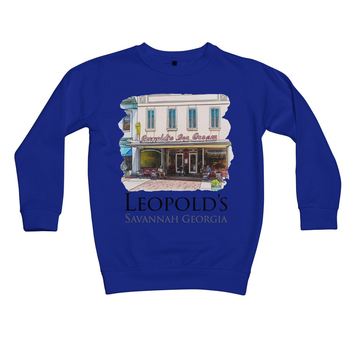 Leopold's Ice Cream Savannah Kids Sweatshirt