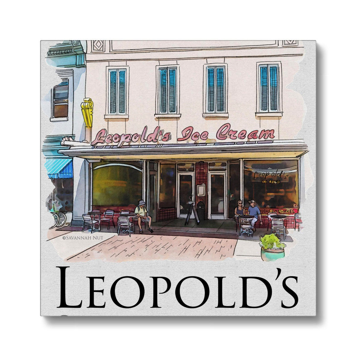 Leopold's Ice Cream Savannah Eco Canvas