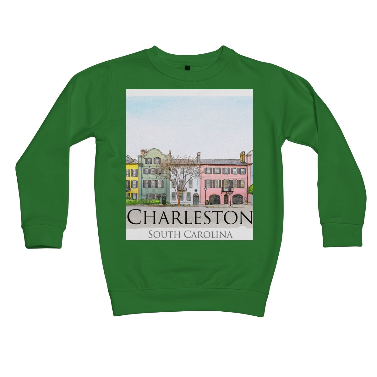 Charleston Rainbow Row Kids Sweatshirt