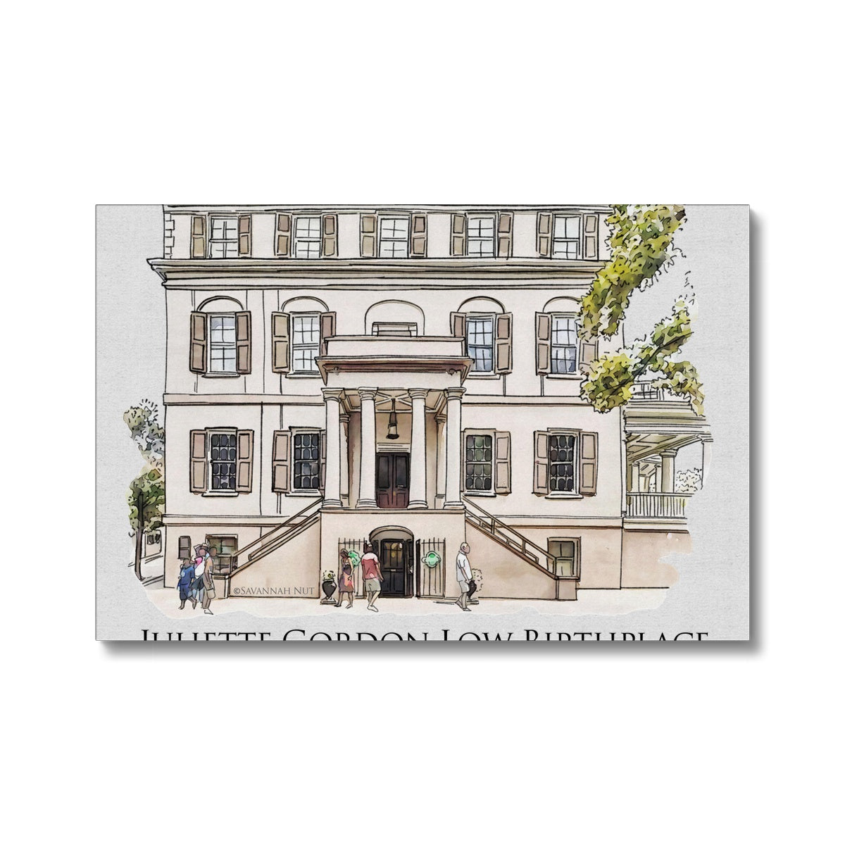 Juliette Gordon Low Birthplace Savannah Eco Canvas