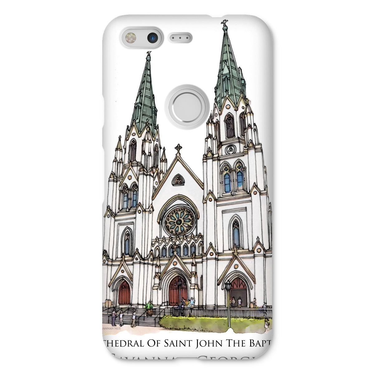 Cathedral of Saint John the Baptist Savannah Snap Phone Case