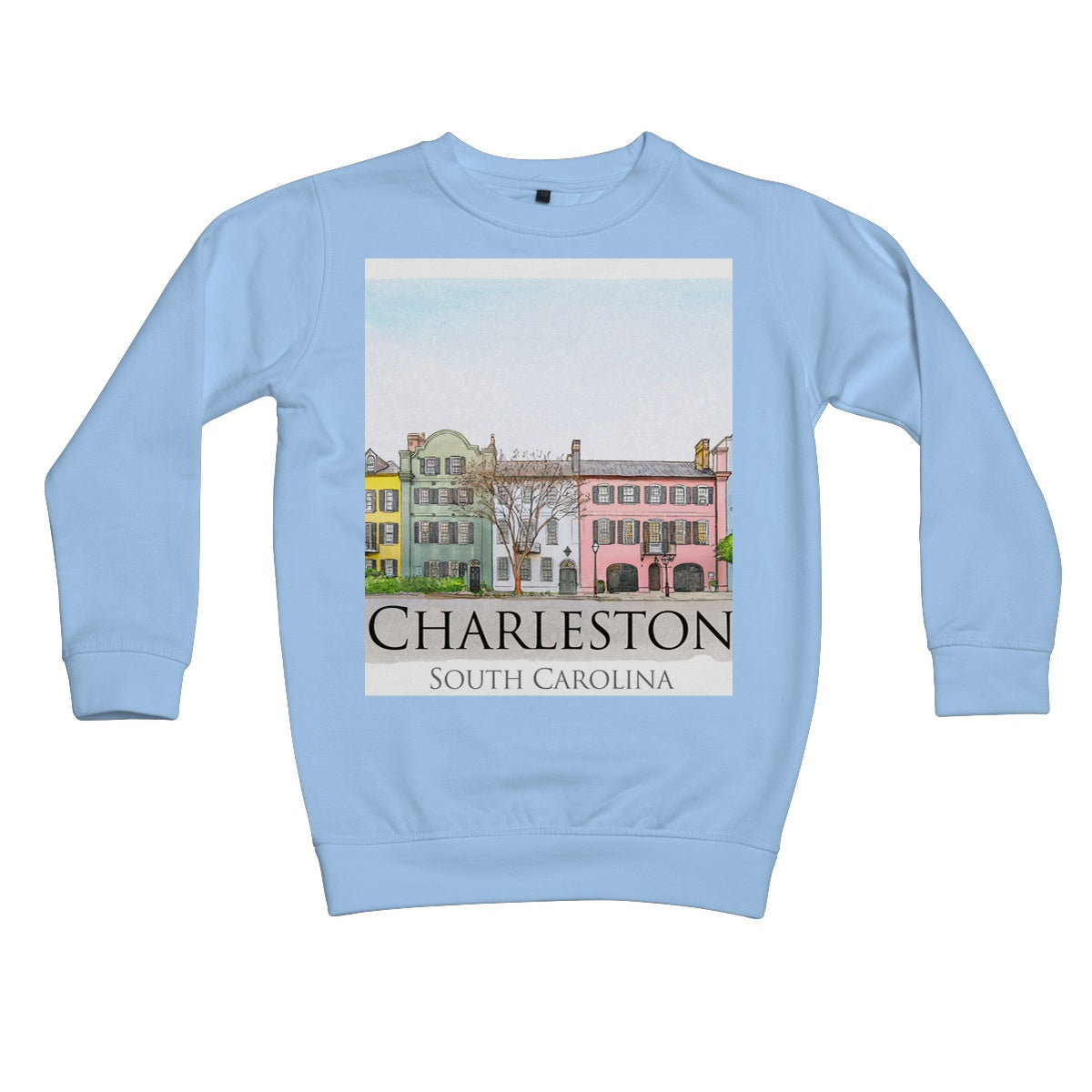 Charleston Rainbow Row Kids Sweatshirt