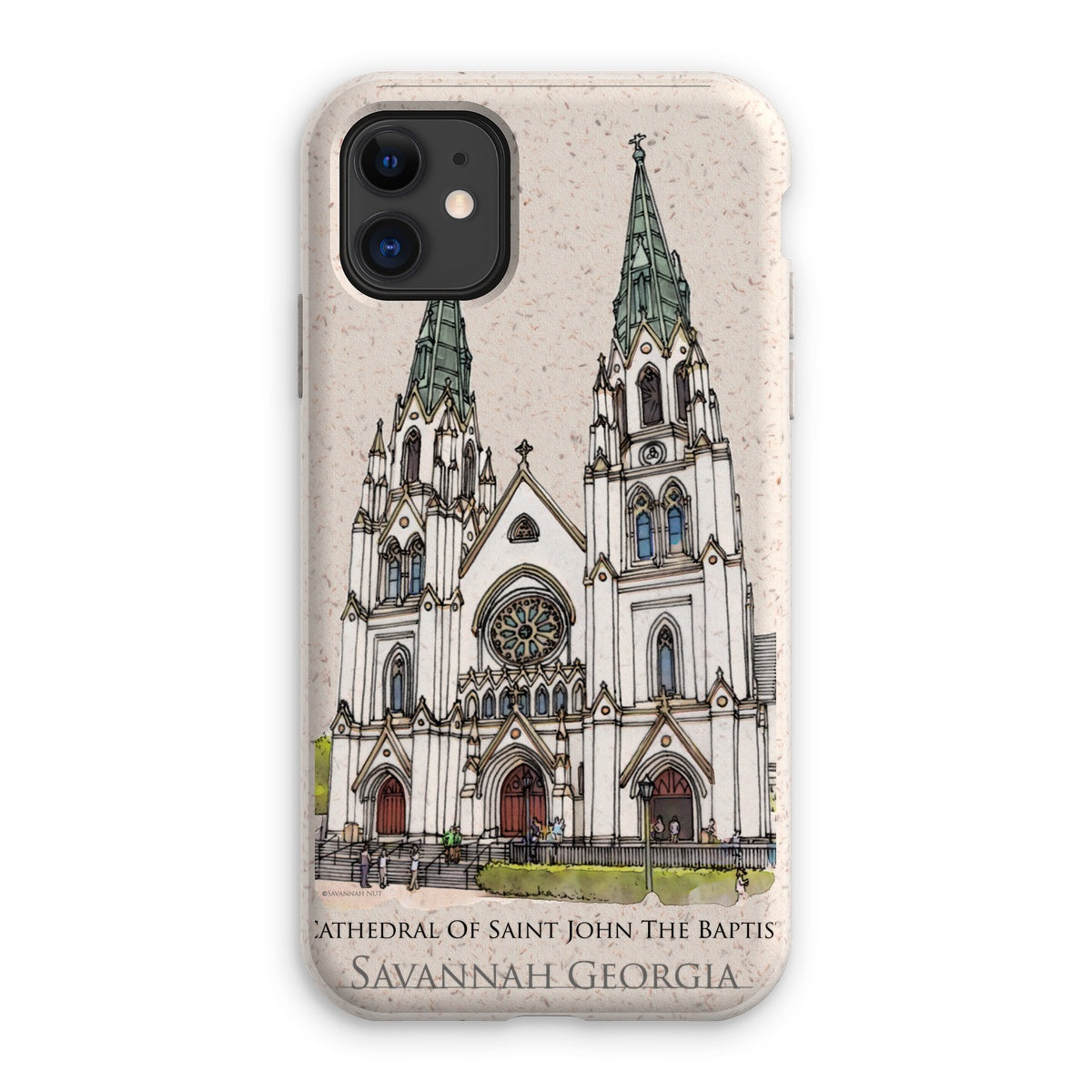 Cathedral of Saint John the Baptist Savannah Eco Phone Case