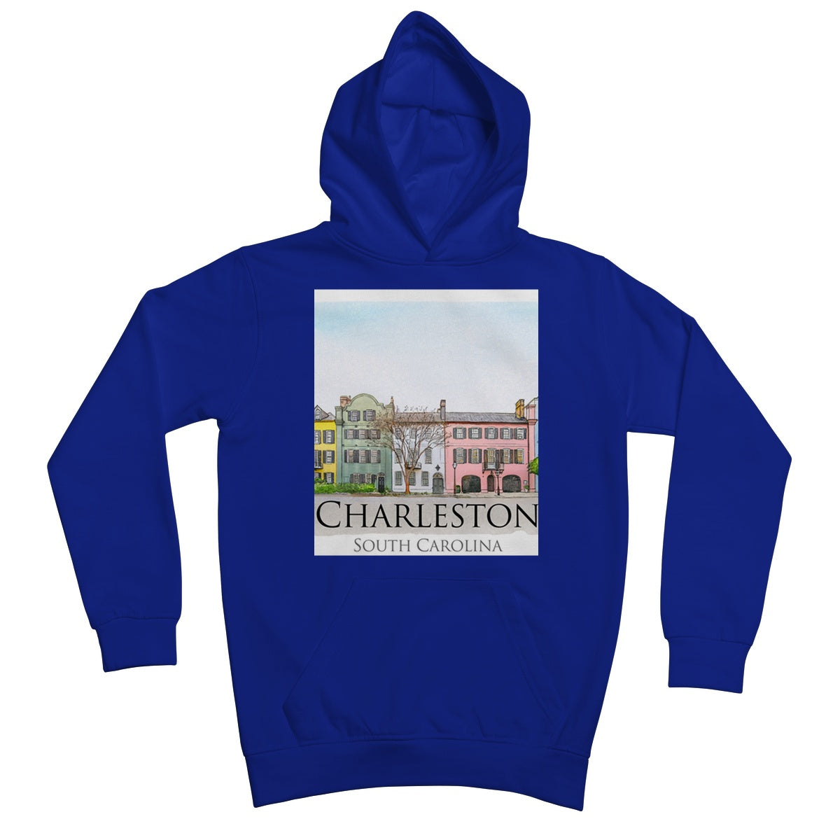 Charleston Rainbow Row Kids Hoodie