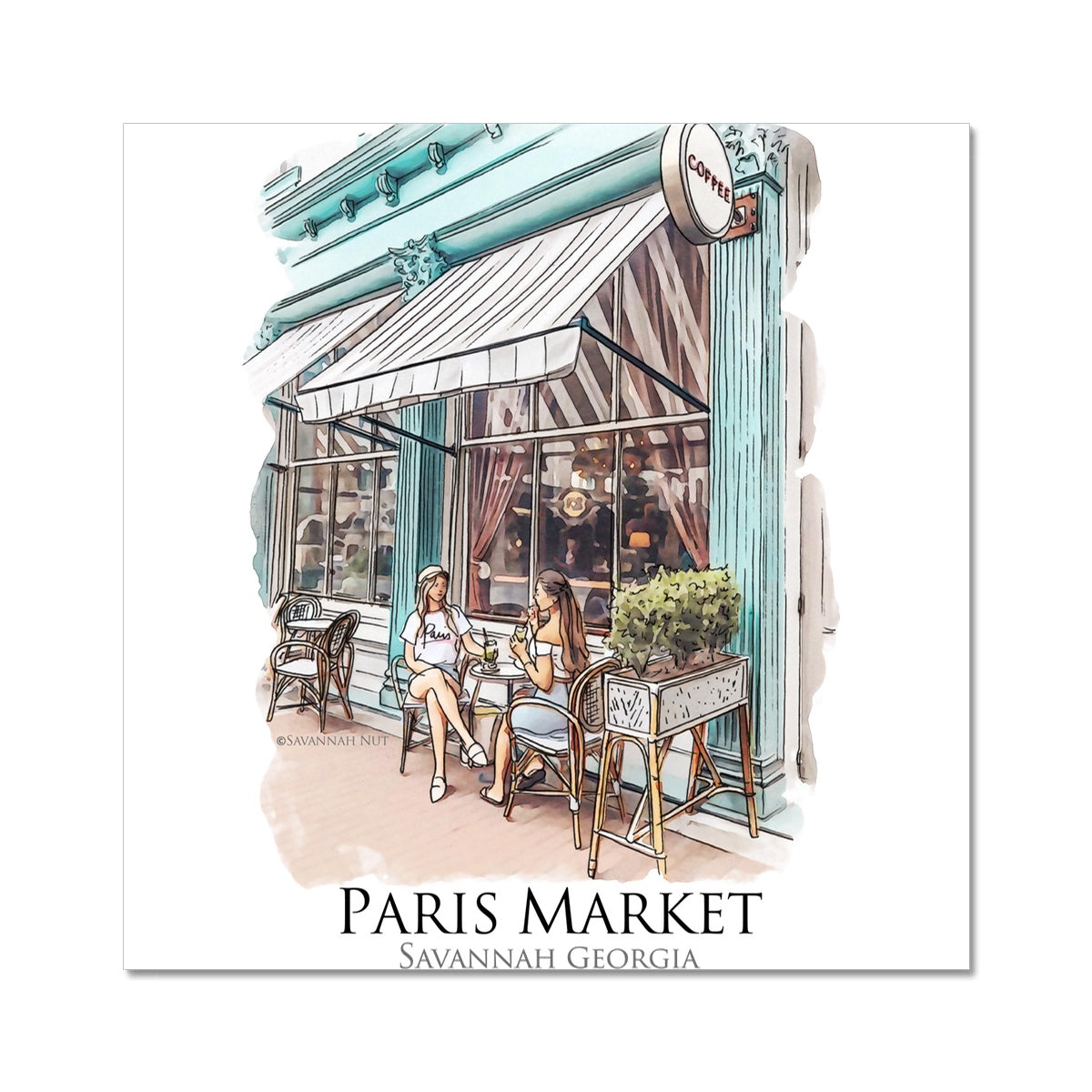 Paris Market Savannah C-Type Print