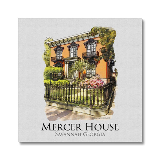 Mercer House Savannah Georgia Canvas