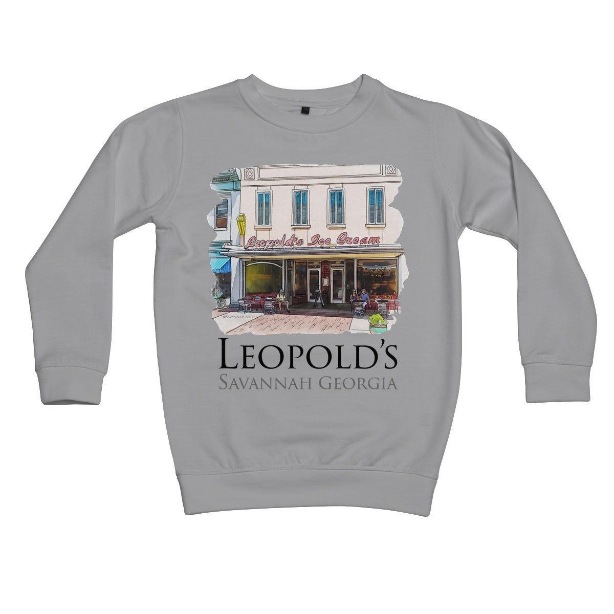 Leopold's Ice Cream Savannah Kids Sweatshirt