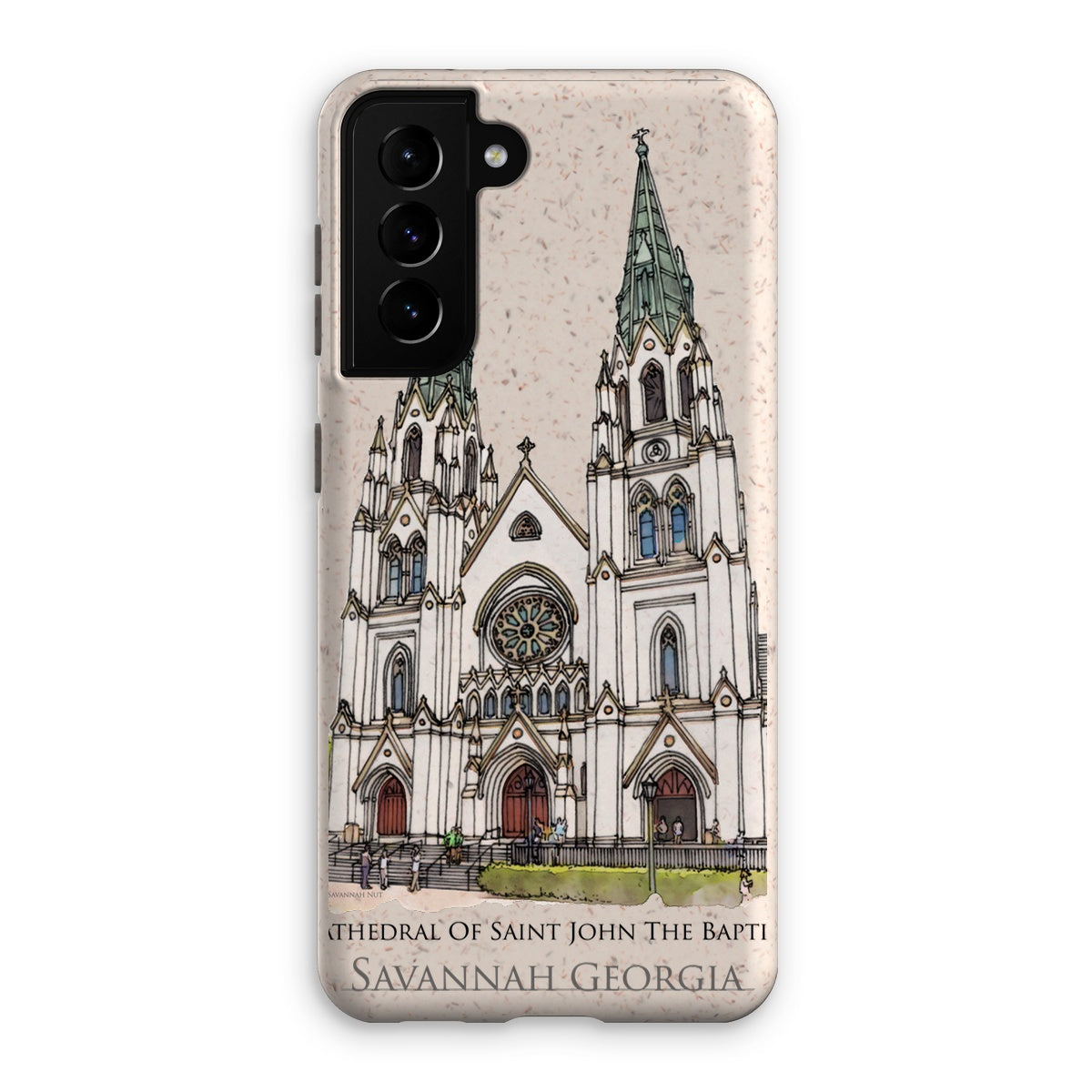 Cathedral of Saint John the Baptist Savannah Eco Phone Case