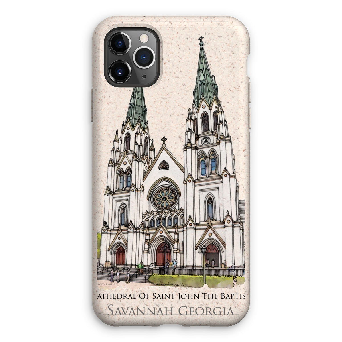 Cathedral of Saint John the Baptist Savannah Eco Phone Case