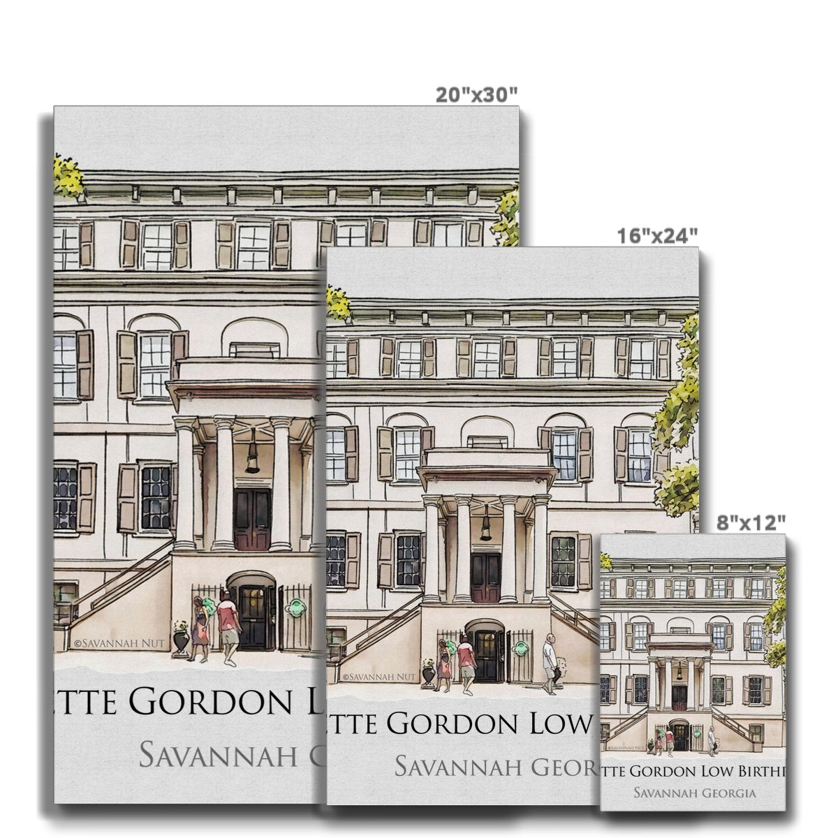 Juliette Gordon Low Birthplace Savannah Eco Canvas