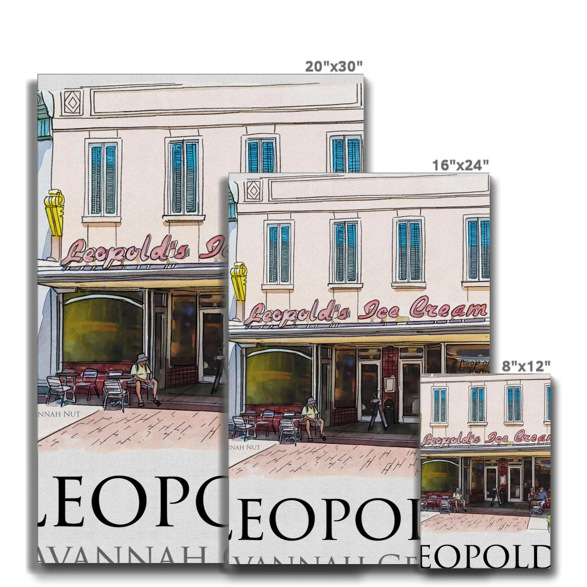 Leopold's Ice Cream Savannah Eco Canvas