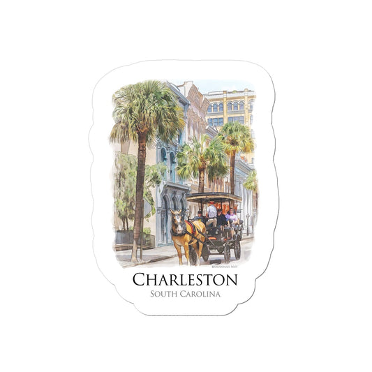 Charleston Carriage Tour Sticker