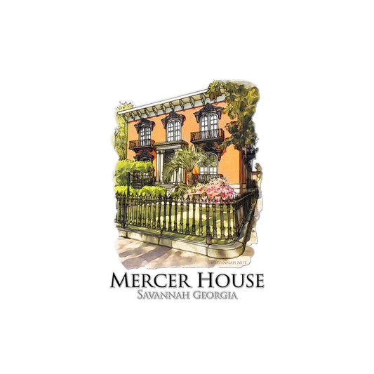 Mercer House Savannah Georgia Temporary Tattoo