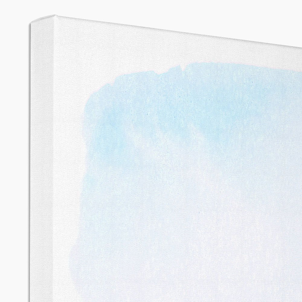 Charleston Rainbow Row Canvas