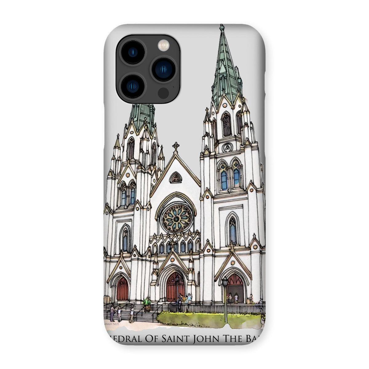 Cathedral of Saint John the Baptist Savannah Snap Phone Case